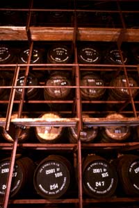 Warehouse of Springbank Distillery