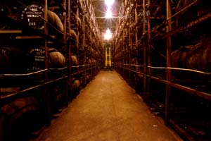 Warehouse of Springbank Distillery