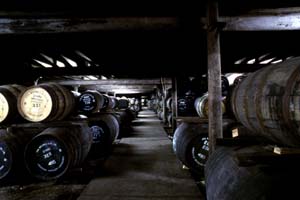 Warehouse of Springbank Distillery