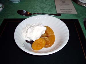 Fruits and Fresh yogurt