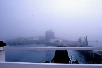 ���ɕ�����Port Ellen�̒�